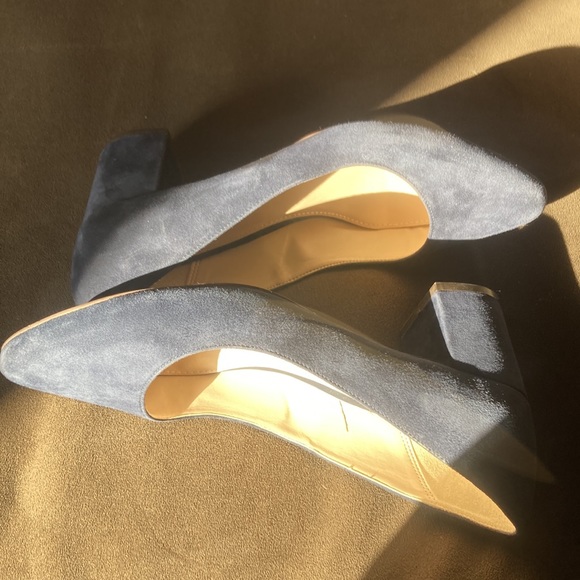 Cole Haan navy suede shoes - Picture 4 of 6